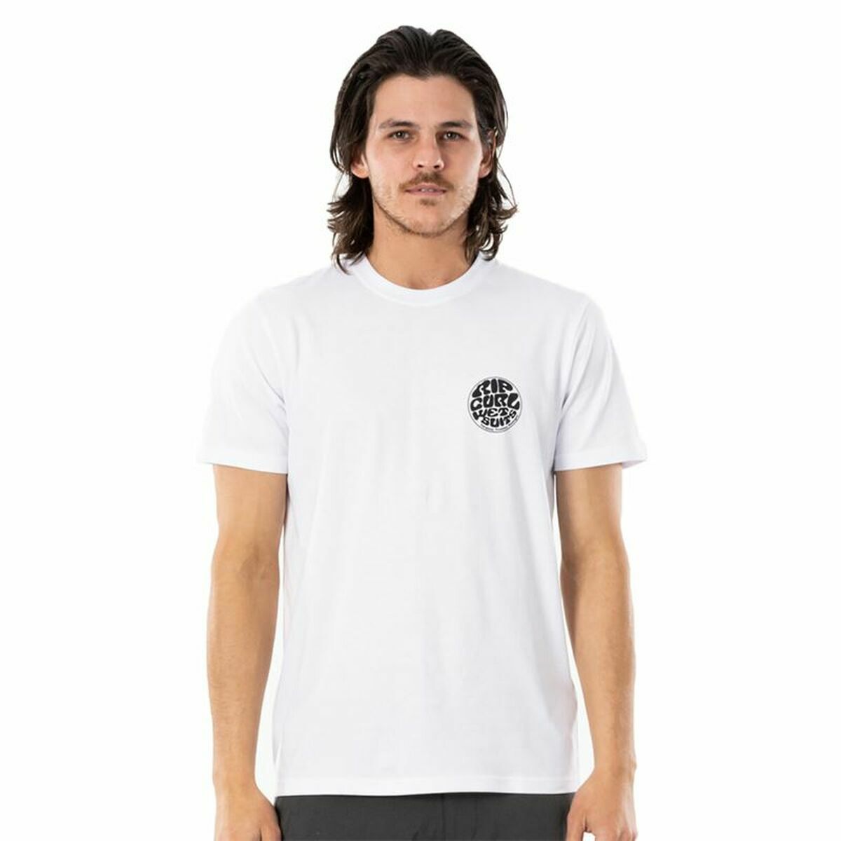 Short Sleeve T-Shirt Rip Curl Wettie Essential White Men S