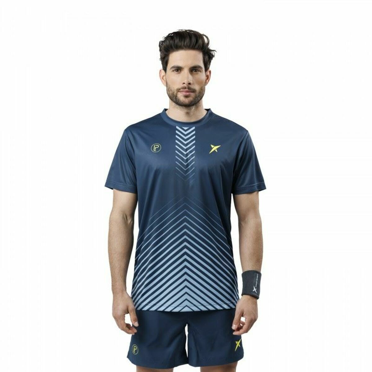 Men’s Short Sleeve T-Shirt Drop Shot Bentor Lima Blue S
