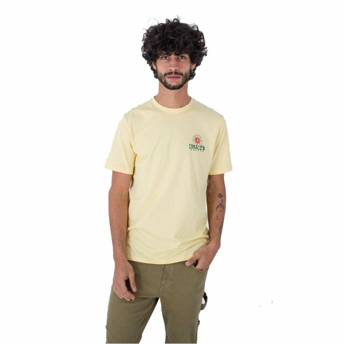 T-shirt Hurley Evd Exp Sun Is Shinning Yellow Men S