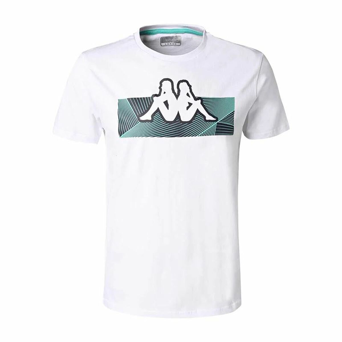 Child's Short Sleeve T-Shirt Kappa Eryx  White 14 Years