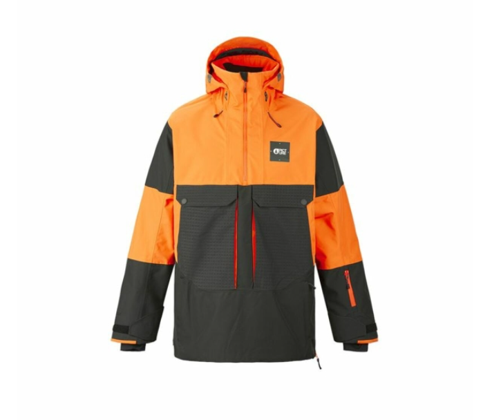 Ski Jacket Picture Anton Orange Men S