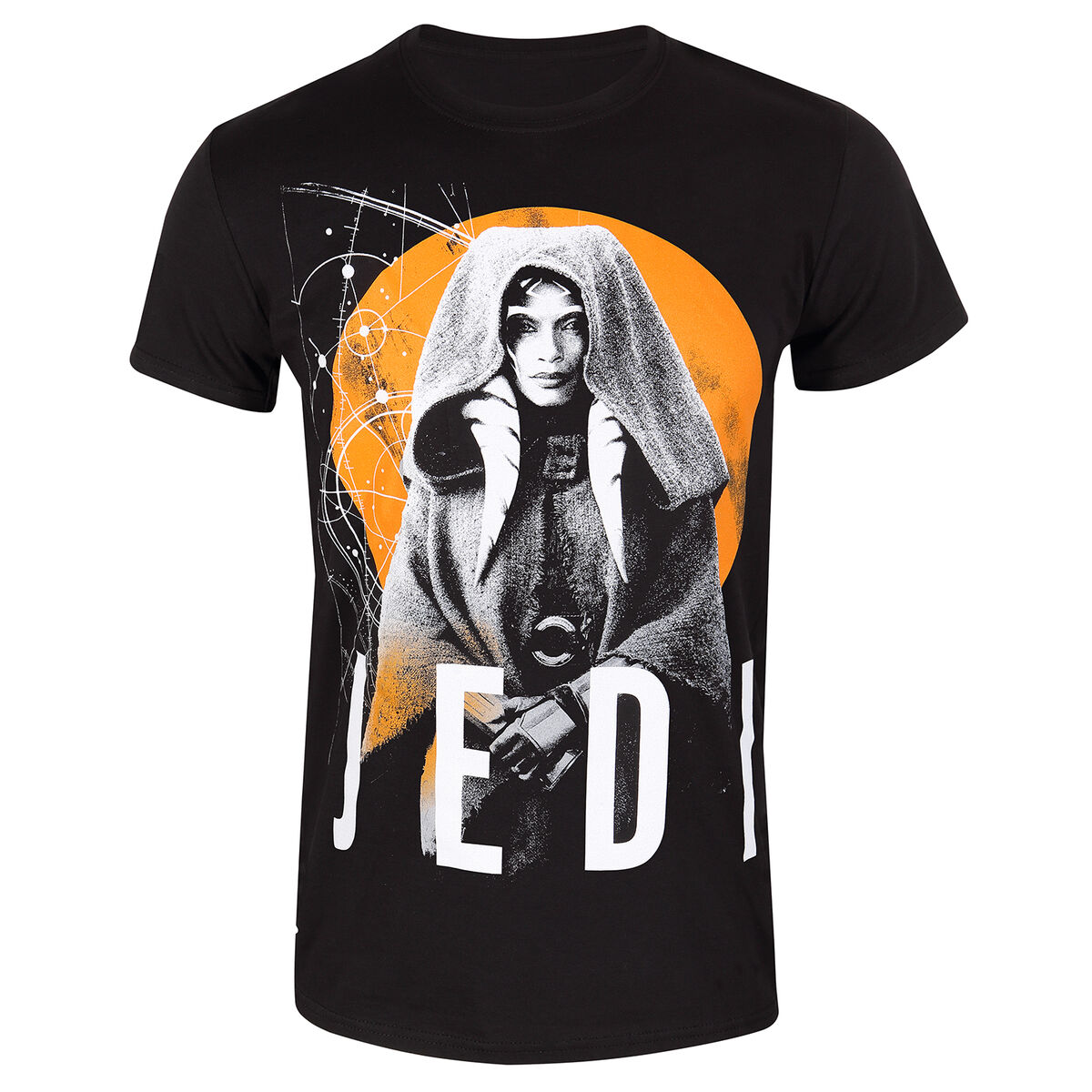 Short Sleeve T-Shirt Star Wars Jedi Black Unisex S