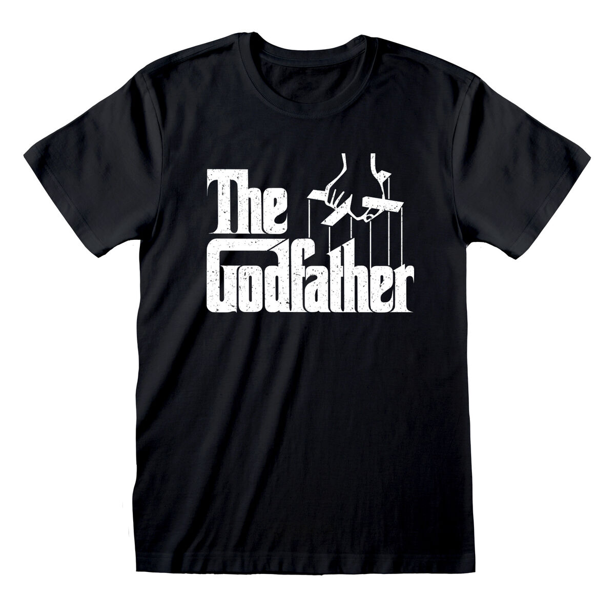 Short Sleeve T-Shirt The Godfather Logo Black Unisex S