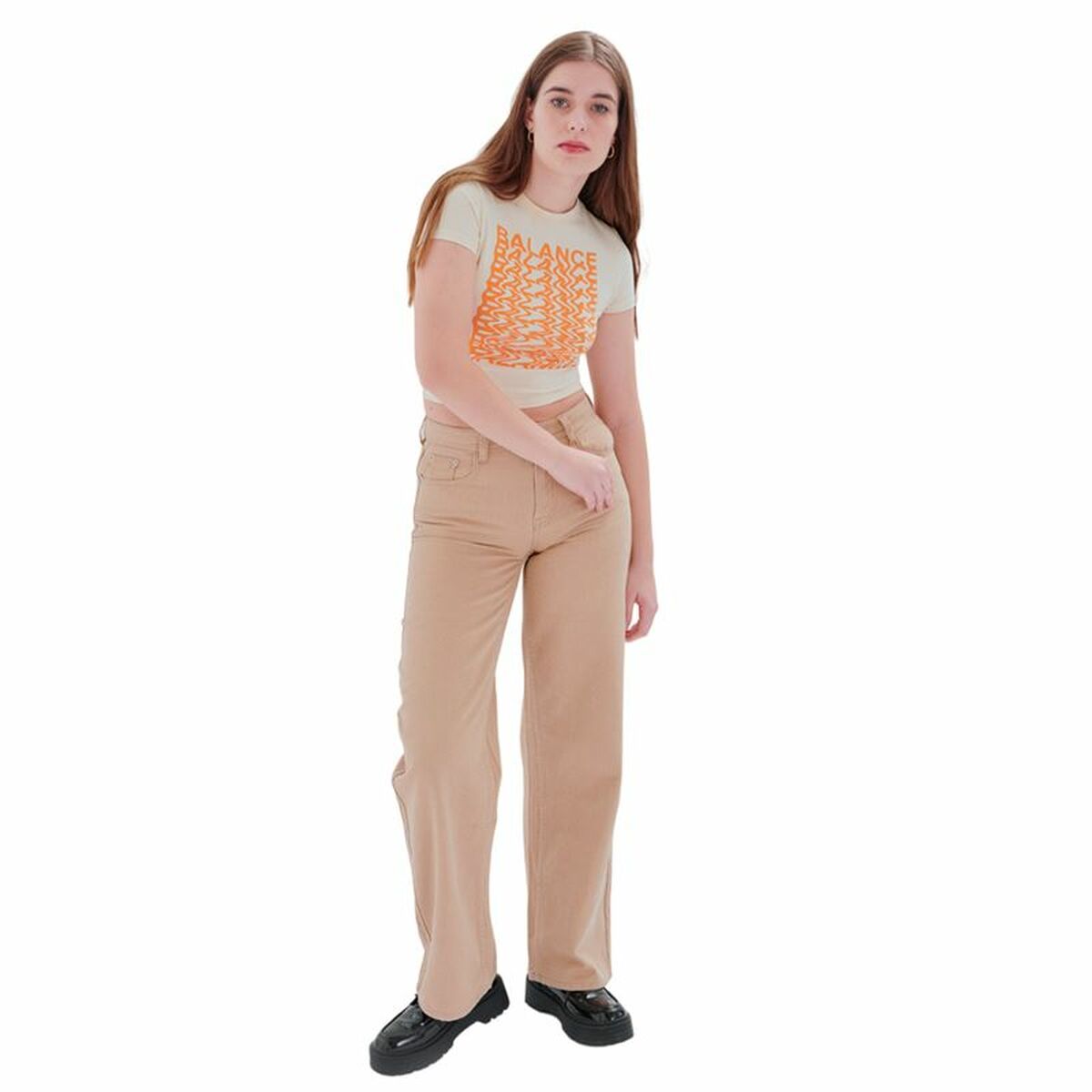 Trousers 24COLOURS Beige 36