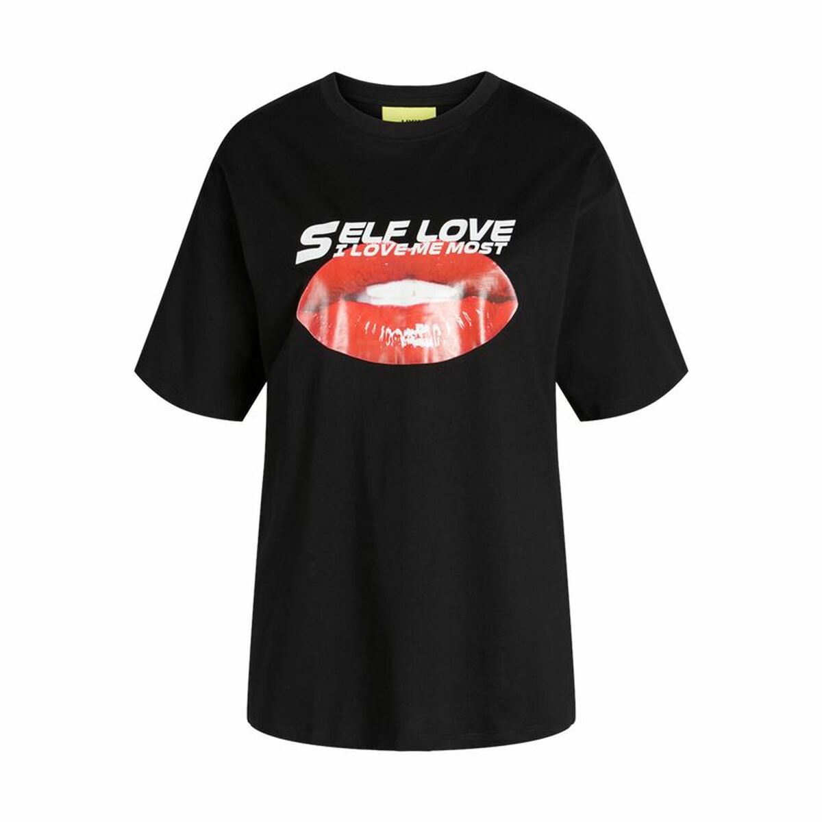 Men’s Short Sleeve T-Shirt Jack & Jones Jxkora Loose Black Lady XS
