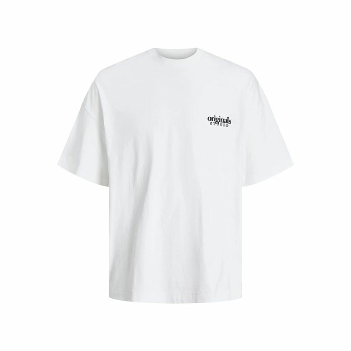Men’s Short Sleeve T-Shirt Jack & Jones bari Back White Men XL