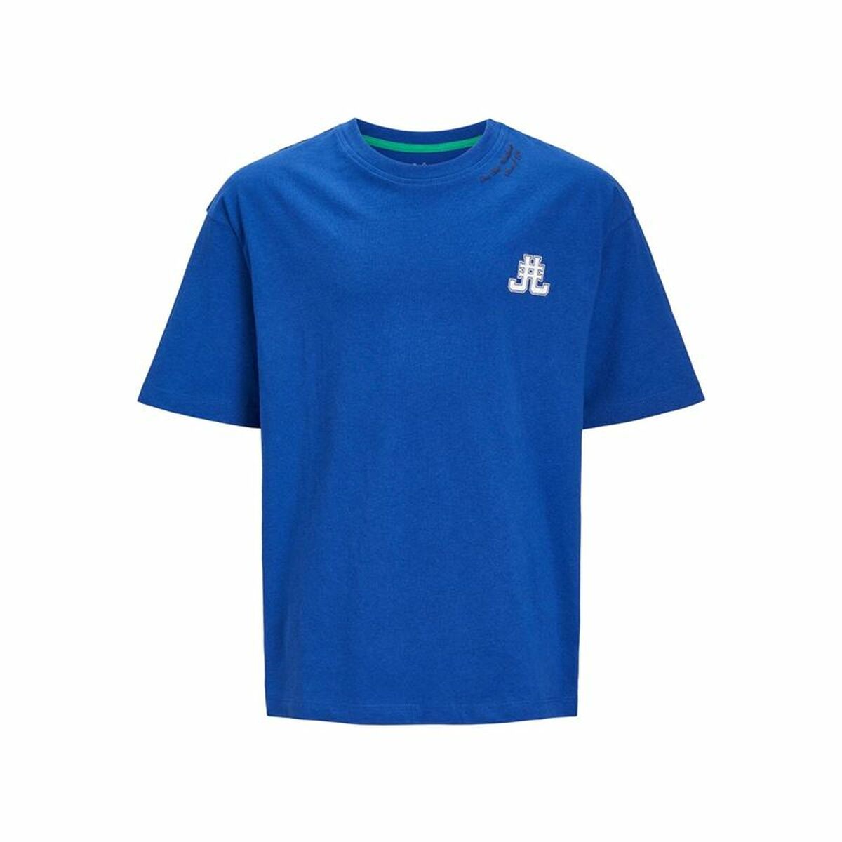 Child's Short Sleeve T-Shirt Jack & Jones Jorcole Back Print Dark blue 104 cm