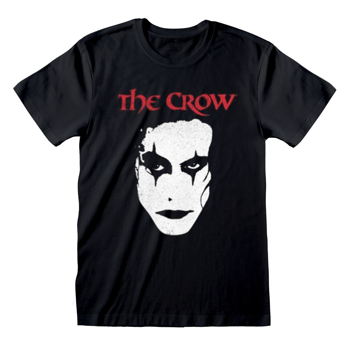 Unisex Short Sleeve T-Shirt The Crow Face Black S
