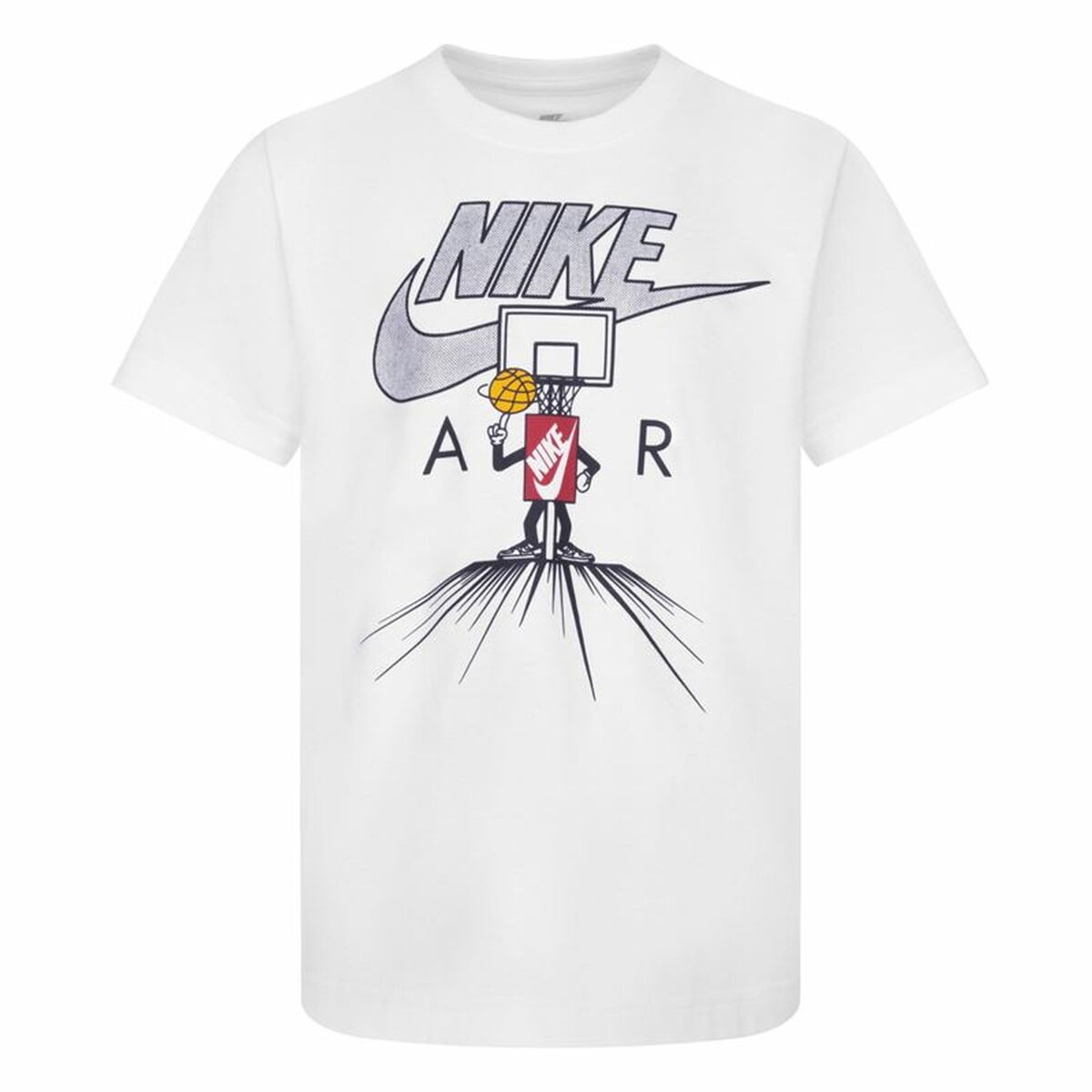 Child's Short Sleeve T-Shirt Nike Icons Of Play White 3 Years