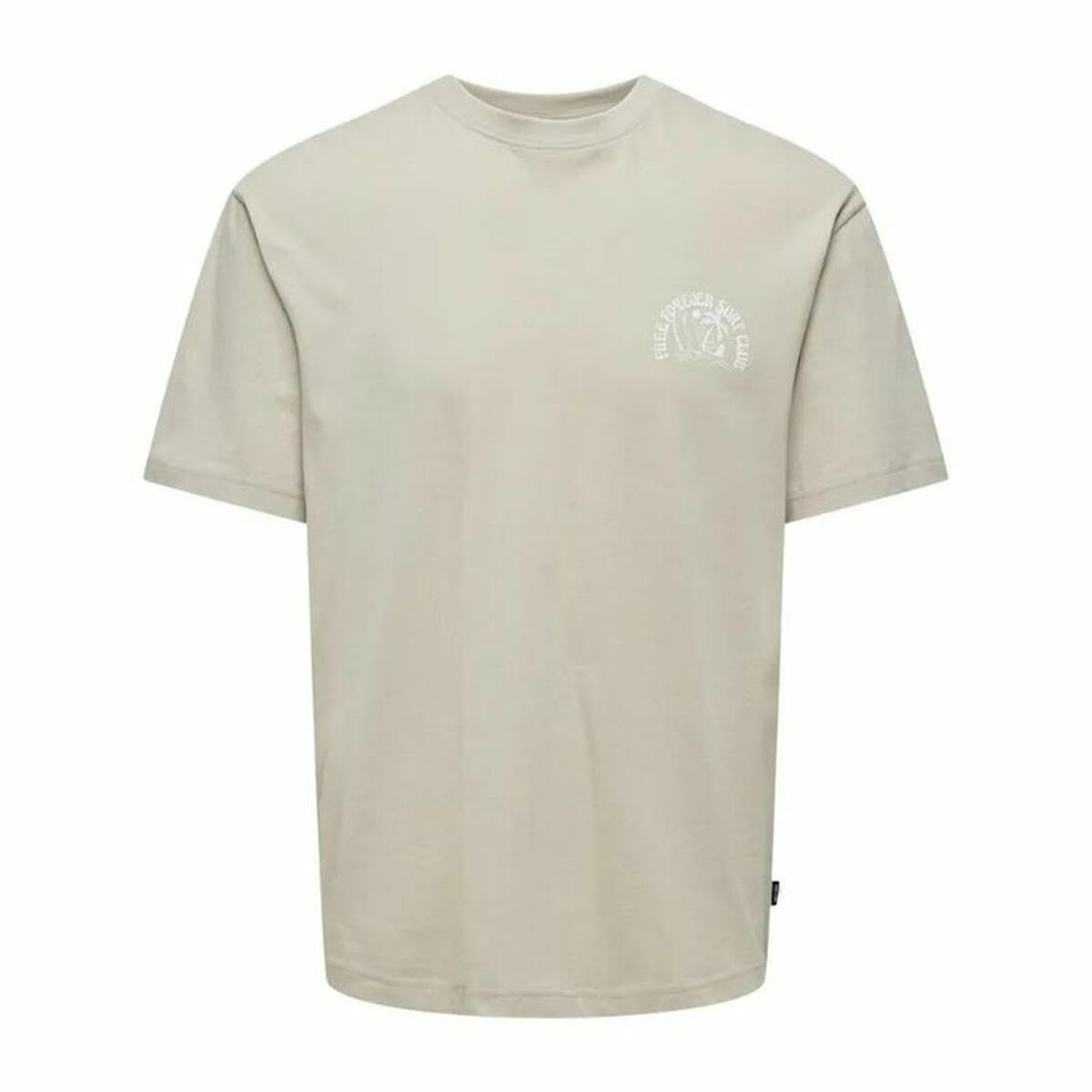 Men’s Short Sleeve T-Shirt Only & Sons Onskylan Rlx Icon Soft green L
