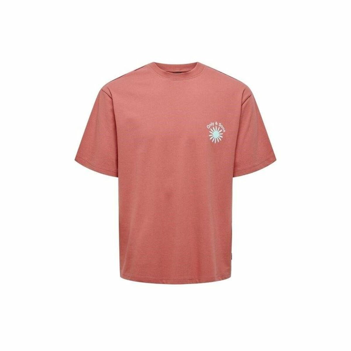 Men’s Short Sleeve T-Shirt Only & Sons Onskasen Rlx Salmon S