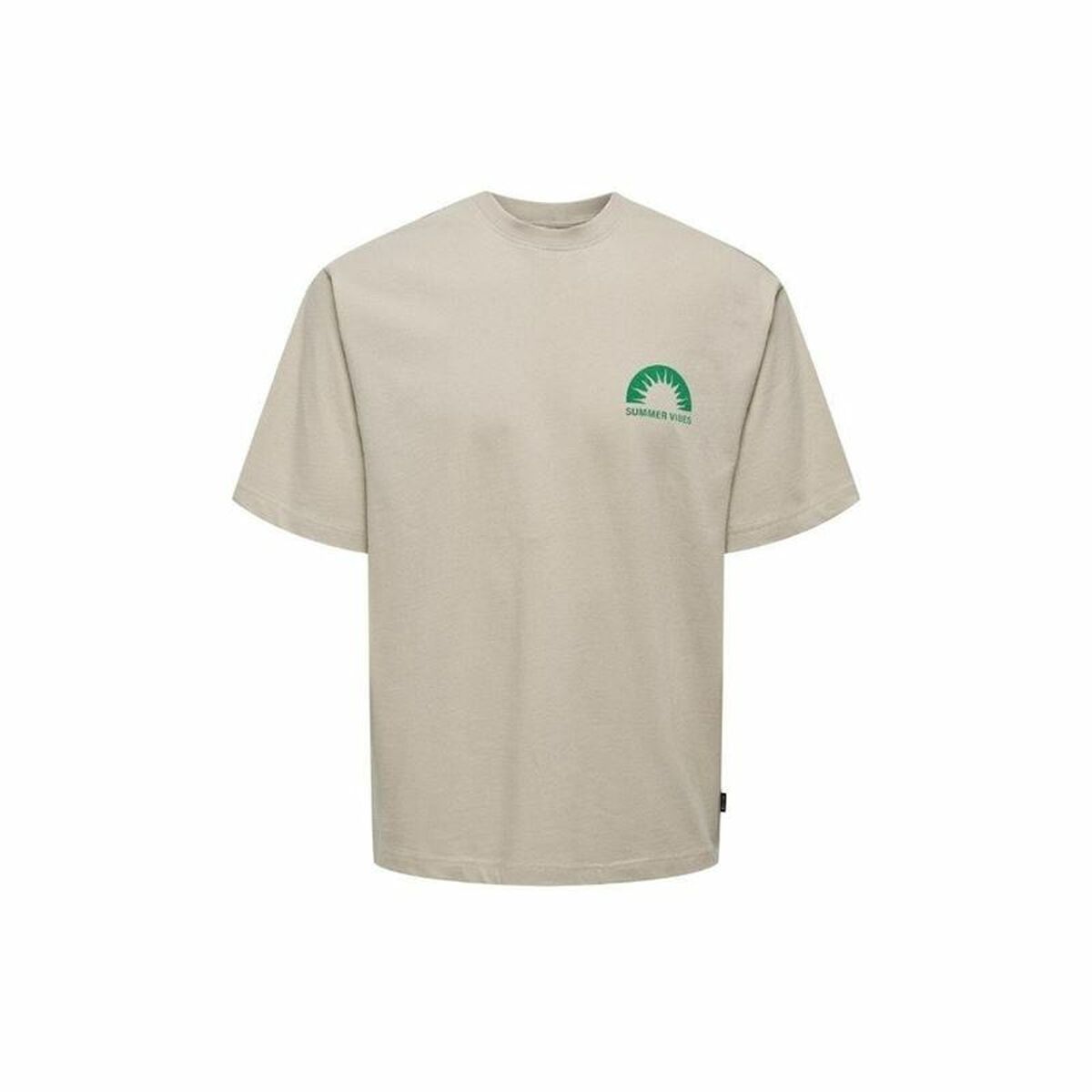 Men’s Short Sleeve T-Shirt Only & Sons Onskasen Rlx Grey 2XL