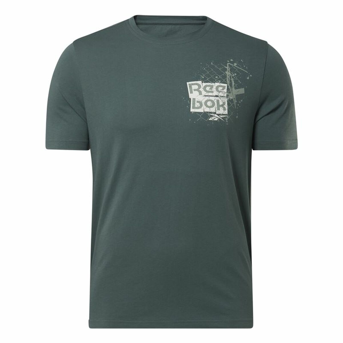 Men’s Short Sleeve T-Shirt Reebok Graphic Series Green M
