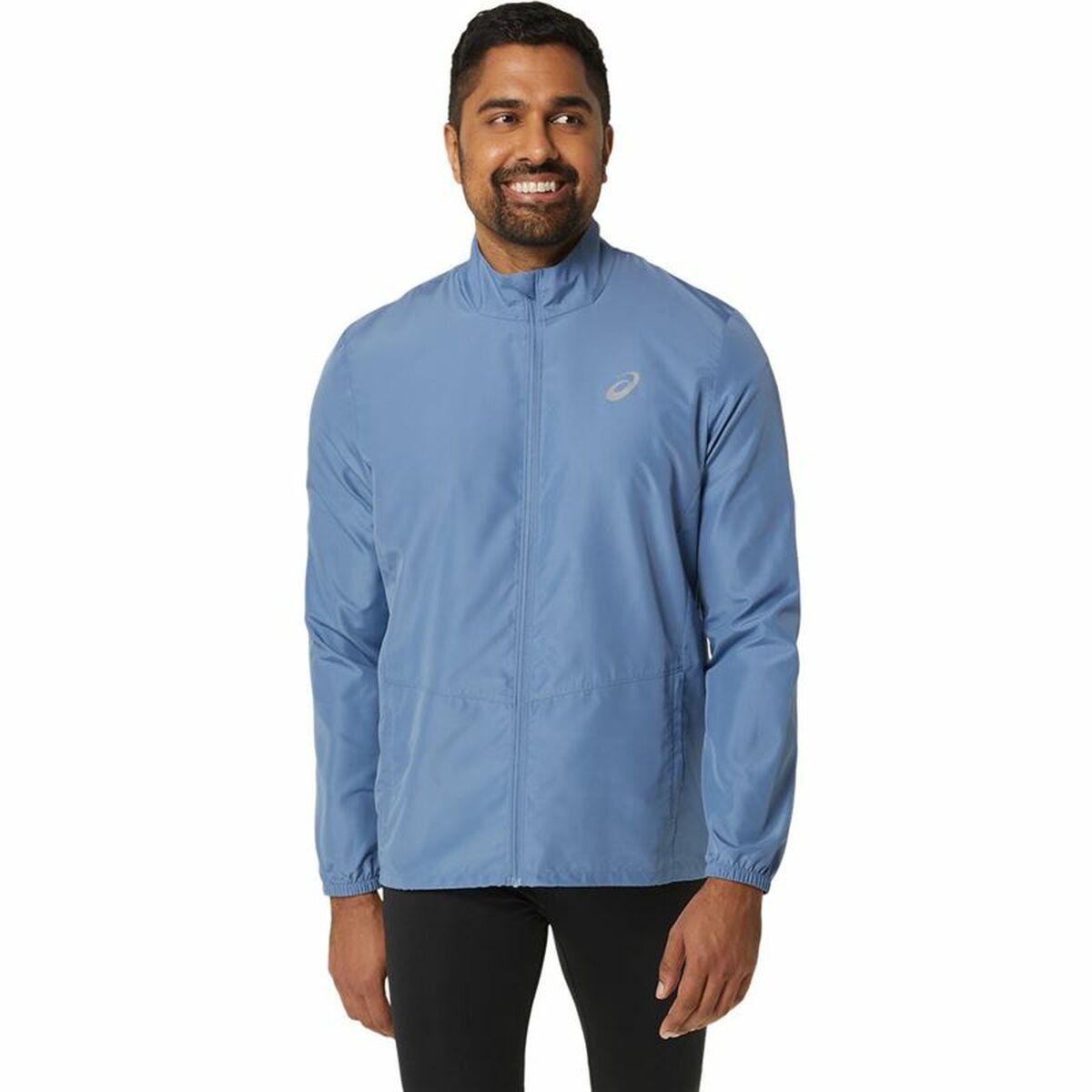 Men's Sports Jacket Asics Core Blue White S