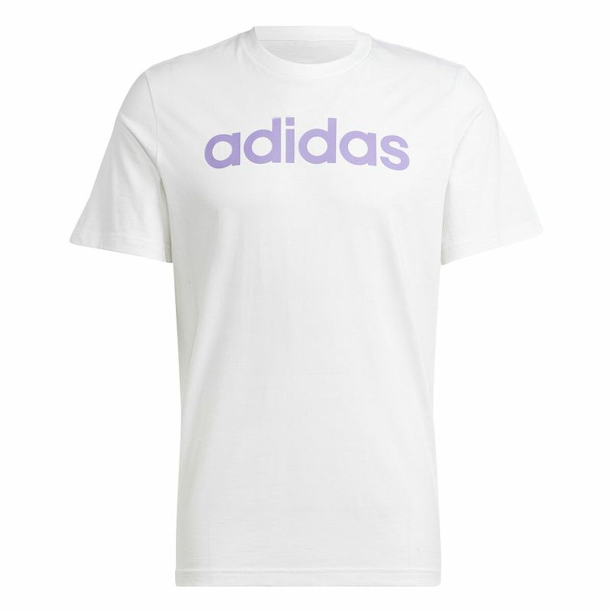 Men’s Short Sleeve T-Shirt Adidas Essentials White L