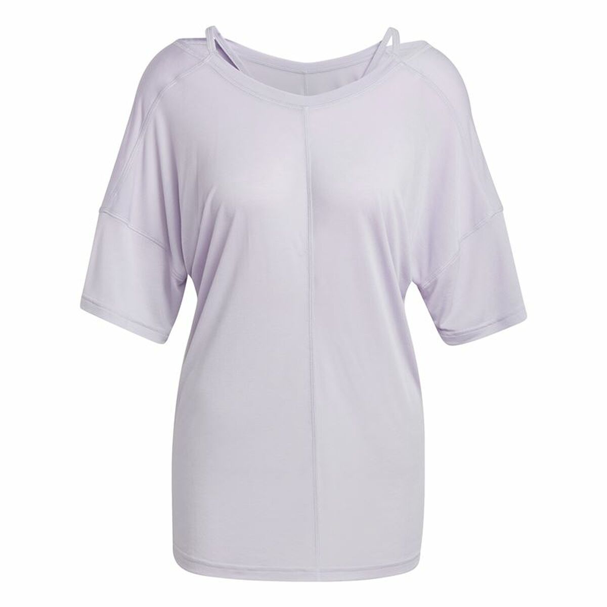 Women’s Short Sleeve T-Shirt Adidas Studio Oversized Lilac S