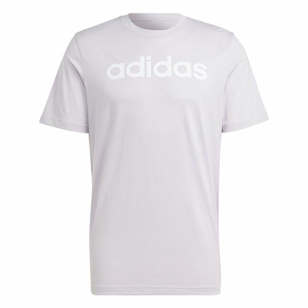 Men’s Short Sleeve T-Shirt Adidas Essentials Lilac S