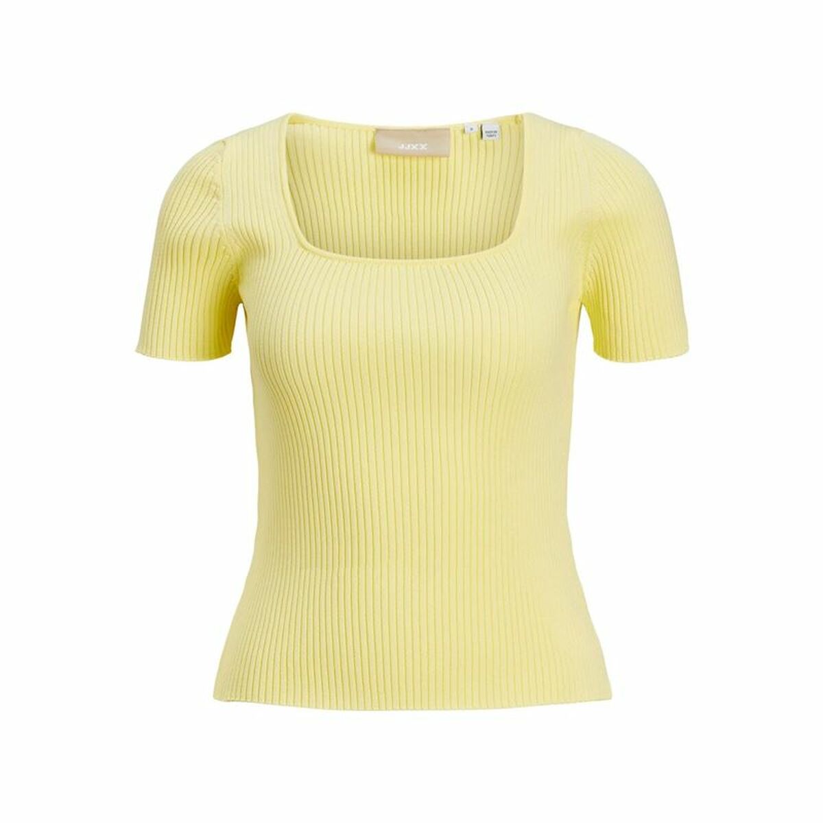 Women’s Short Sleeve T-Shirt Jxsky Ss Jack & Jones French Vanilla Yellow S