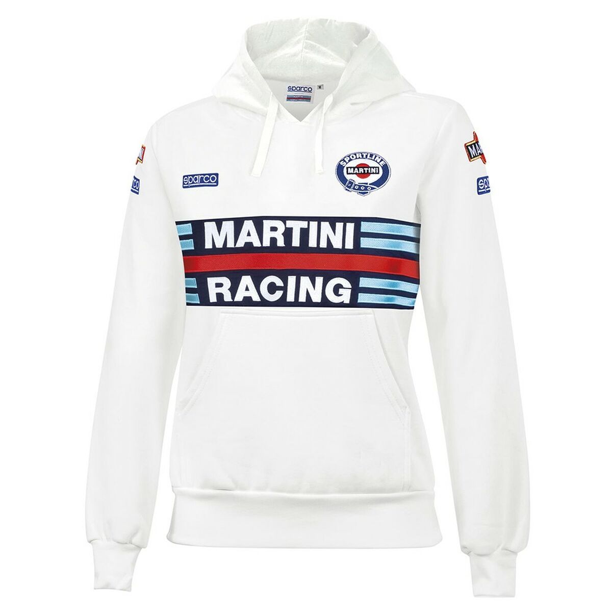Women’s Hoodie Sparco Martini Racing White L