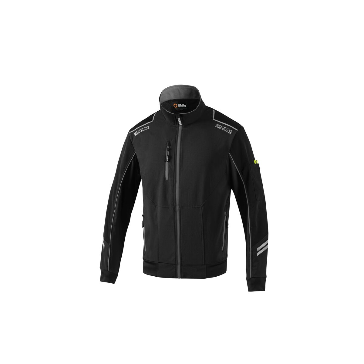Men's Sports Jacket Sparco Tech TW Black Grey M
