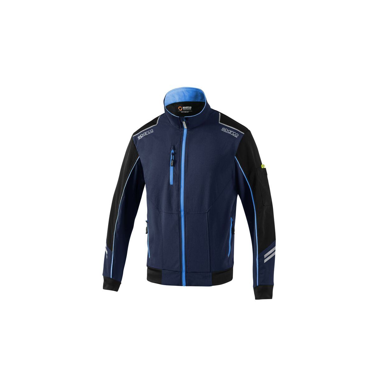 Men's Sports Jacket Sparco Tech TW Blue Dark blue L