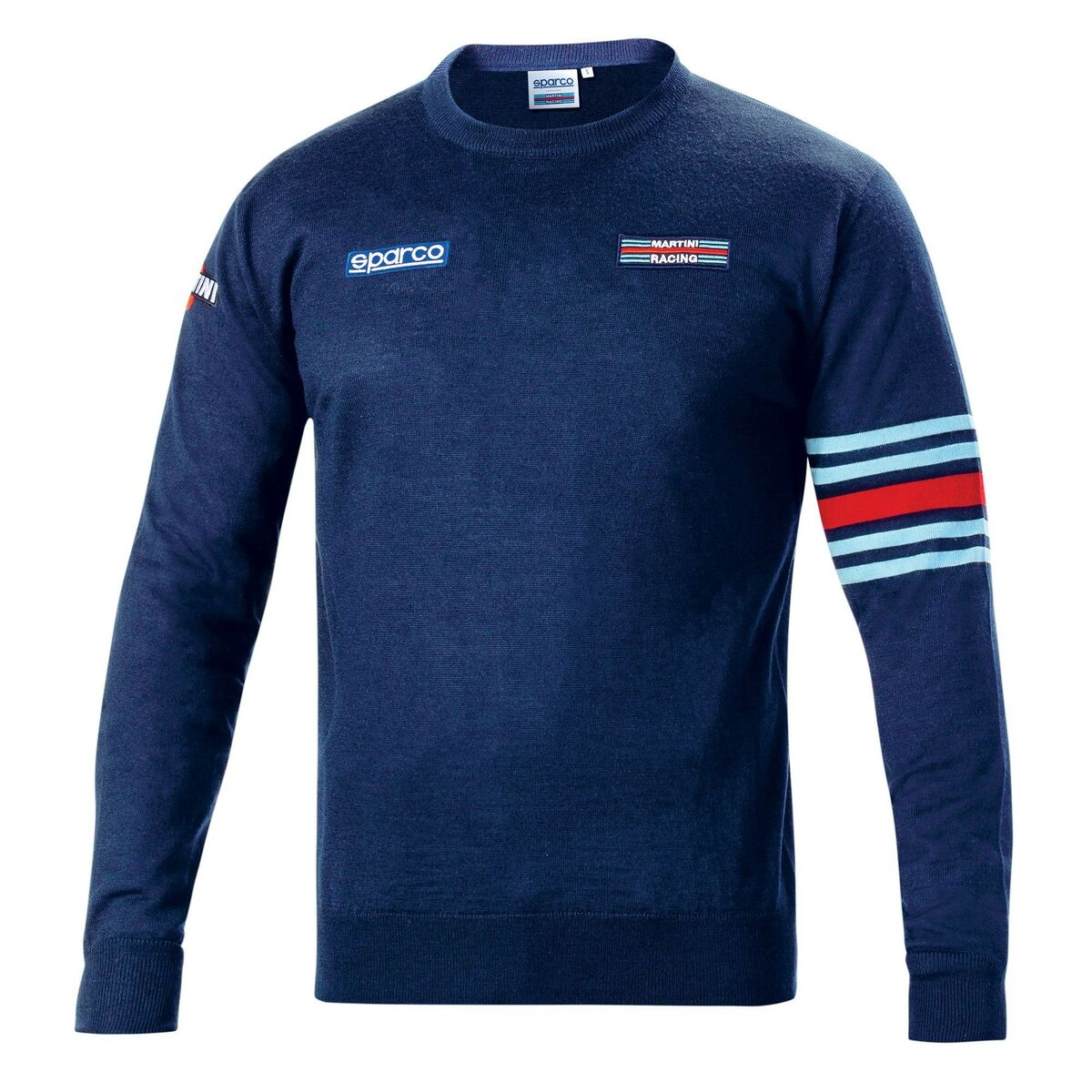 Men’s Sweatshirt without Hood Sparco Martini Racing Dark blue XL